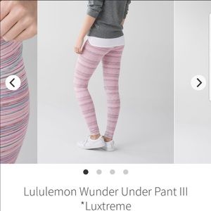 Lululemon wunder under leggings